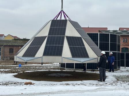 Heben des Kegel-Elements
