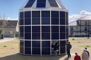 Erfolgreicher Meilenstein: Der Solar-Iglu hat sich in der Praxis bewährt