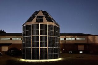 Solar-Iglu mit Sternenhimmel