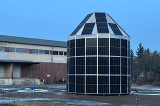 Prototyp des Solar-Iglu S-6