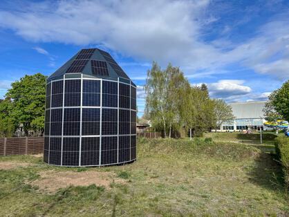 Solar-Iglu S-6 am Freizeitbad Schwapp, Fürstenwalde